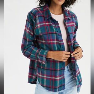 American Eagle Boyfriend Fit Flannel